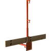 Adjustable Temporary Guardrail Post - 2 in 1